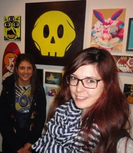 Jackie Belonzo and her sister, I Skeletor